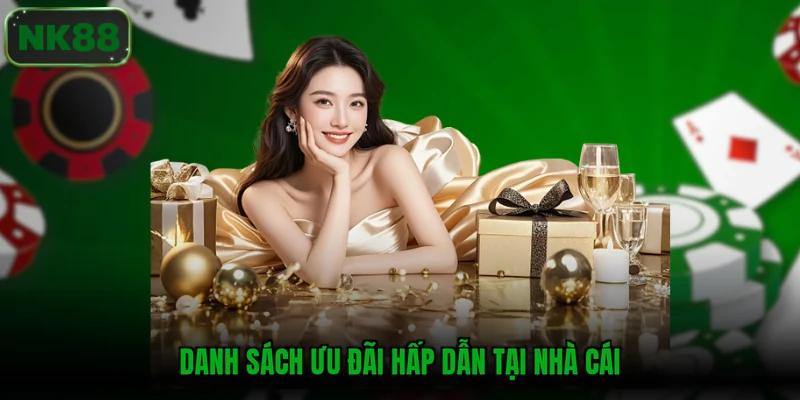 Danh sách ưu đãi hấp dẫn tại nhà cái