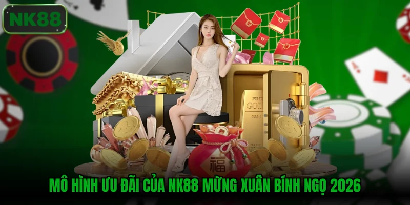 Mô hình ưu đãi của NK88 Mừng Xuân Bính Ngọ 2026