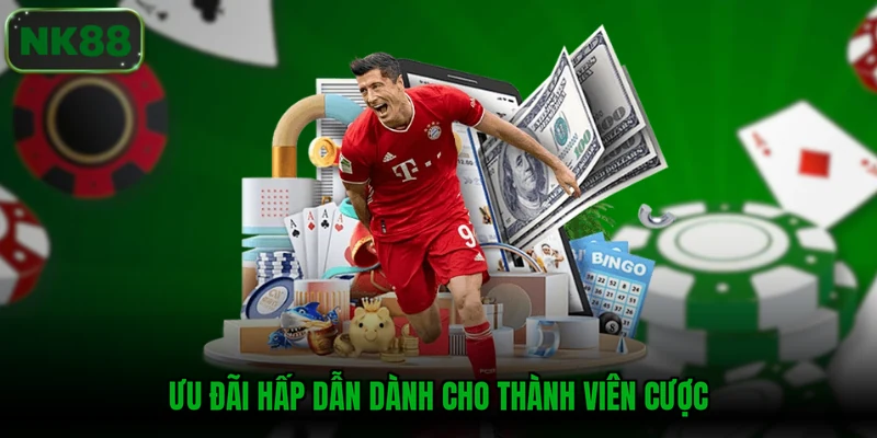 Ưu đãi hấp dẫn dành cho thành viên cược