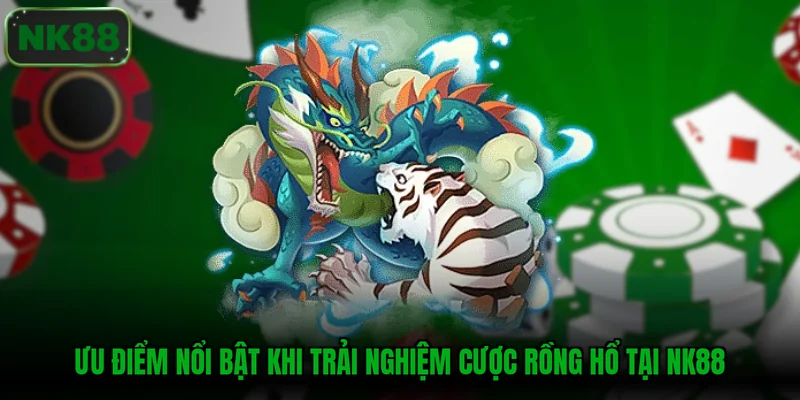 Ưu điểm nổi bật khi trải nghiệm cược rồng hổ tại NK88